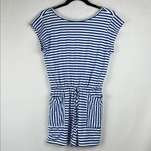 NWT Blue‎ and White Romper